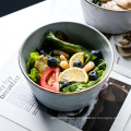 China Selling New Popular Design Porcelain Salad bowl